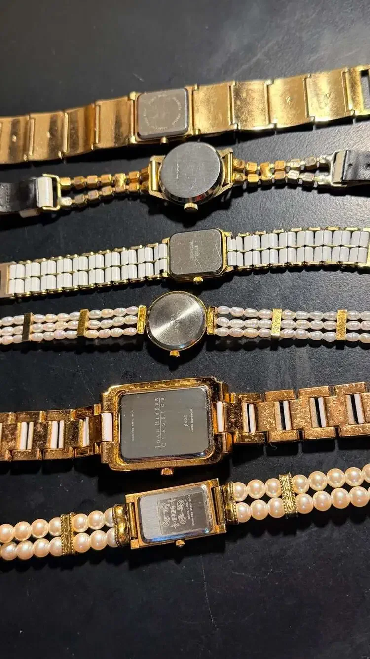 Collection of 6 Vintage Ladies Quartz Wristwatches